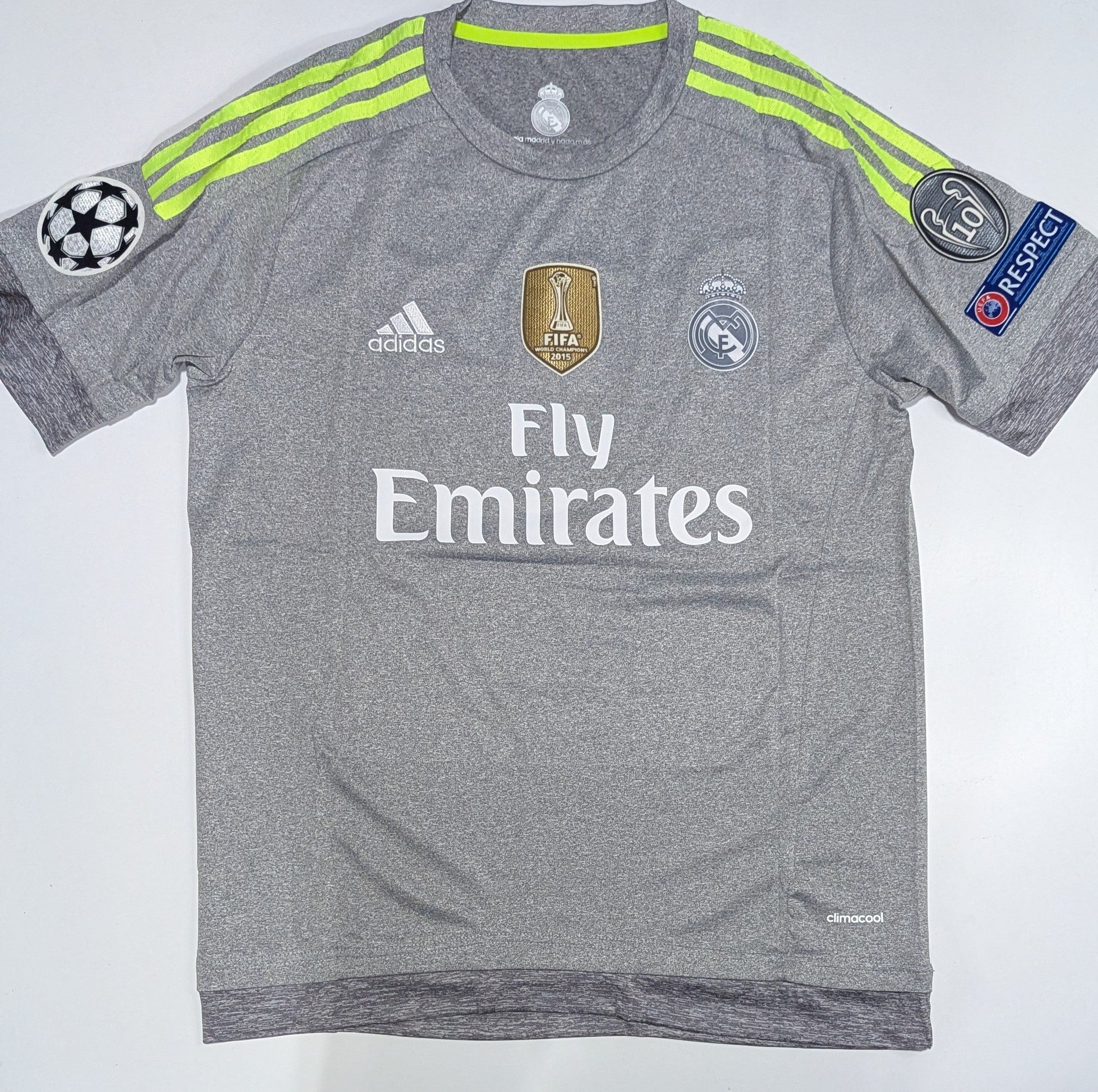  Real Madrid ユニフォーム グレー 2015/16 Real Madrid Ronaldo Jersey – Kazix