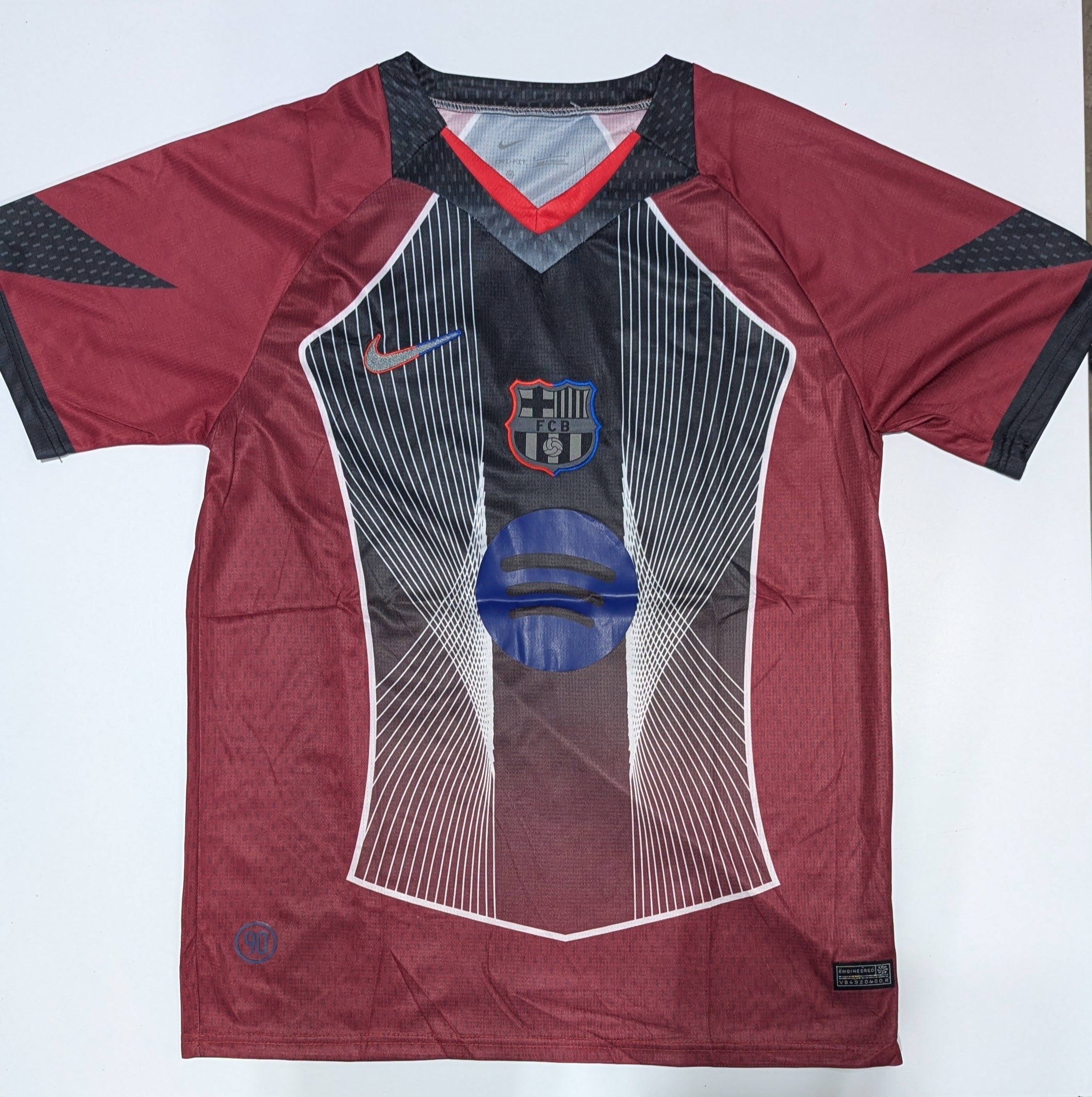 Barcelona Red Aurora Jersey