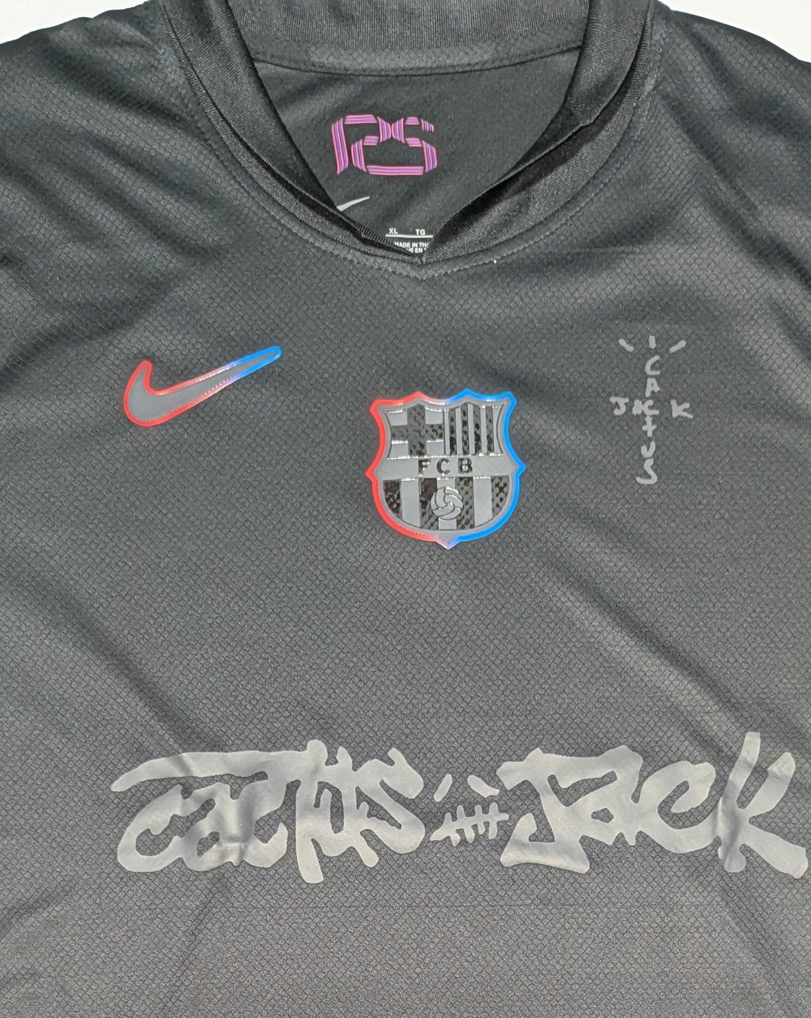 Barcelona Black Cactus Jack Jersey