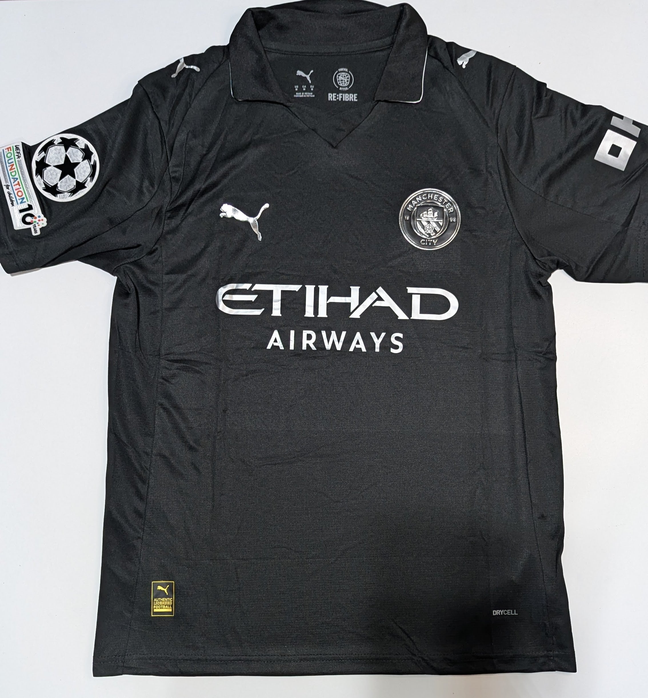 Man. City Black Jersey