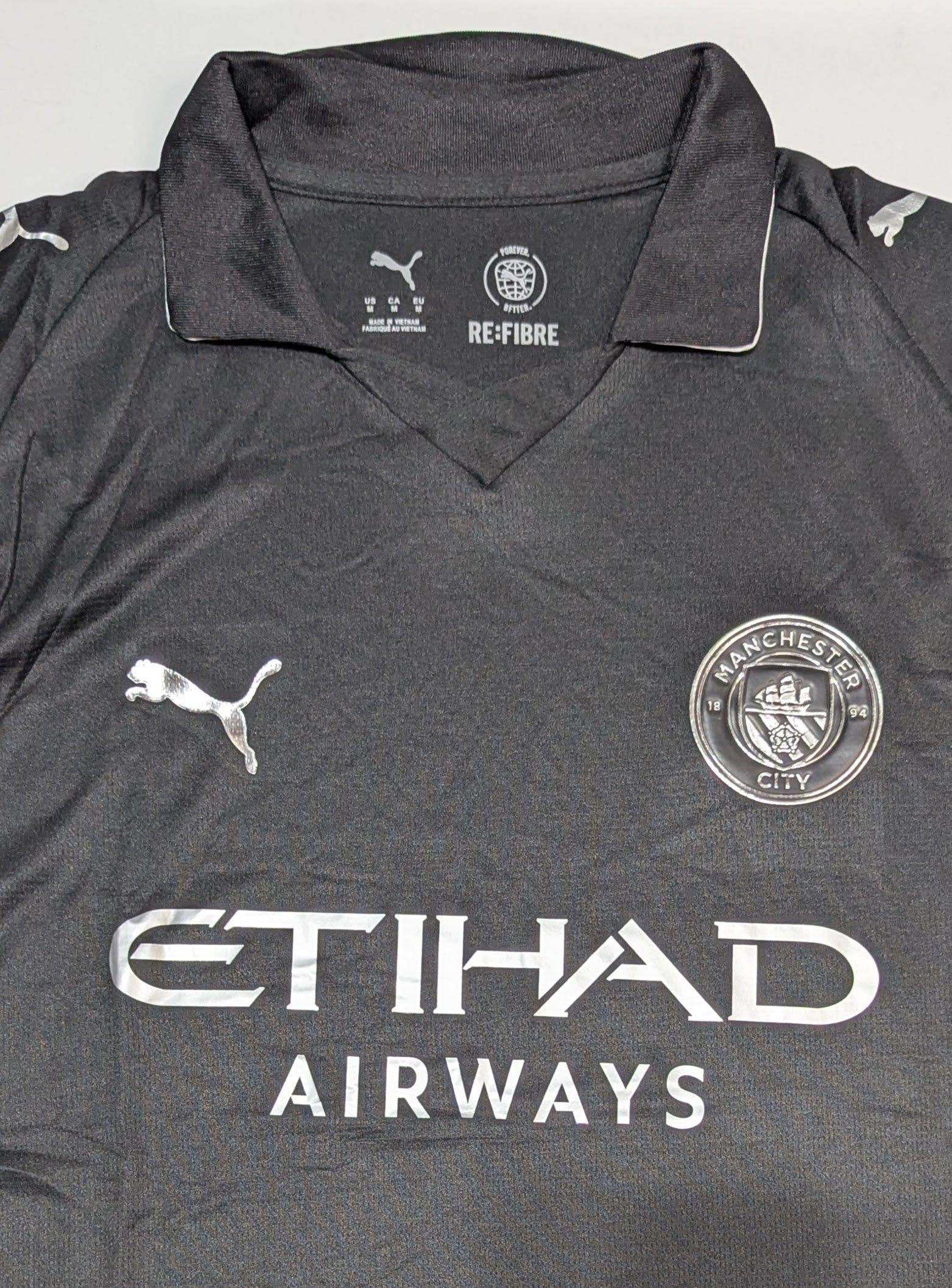 Man. City Black Jersey