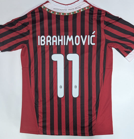 2011/12 AC Milan Ibrahimovic Jersey