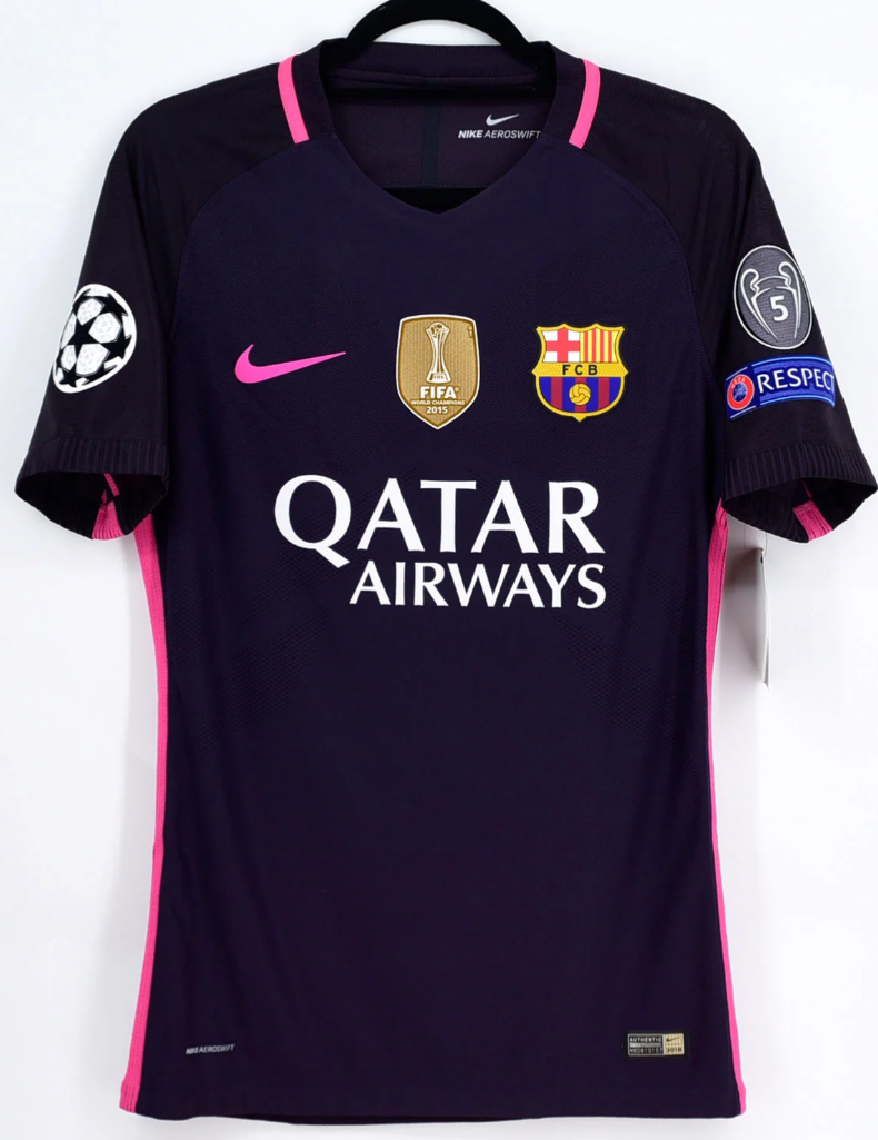 Barcelona Neymar 2016-17 Away