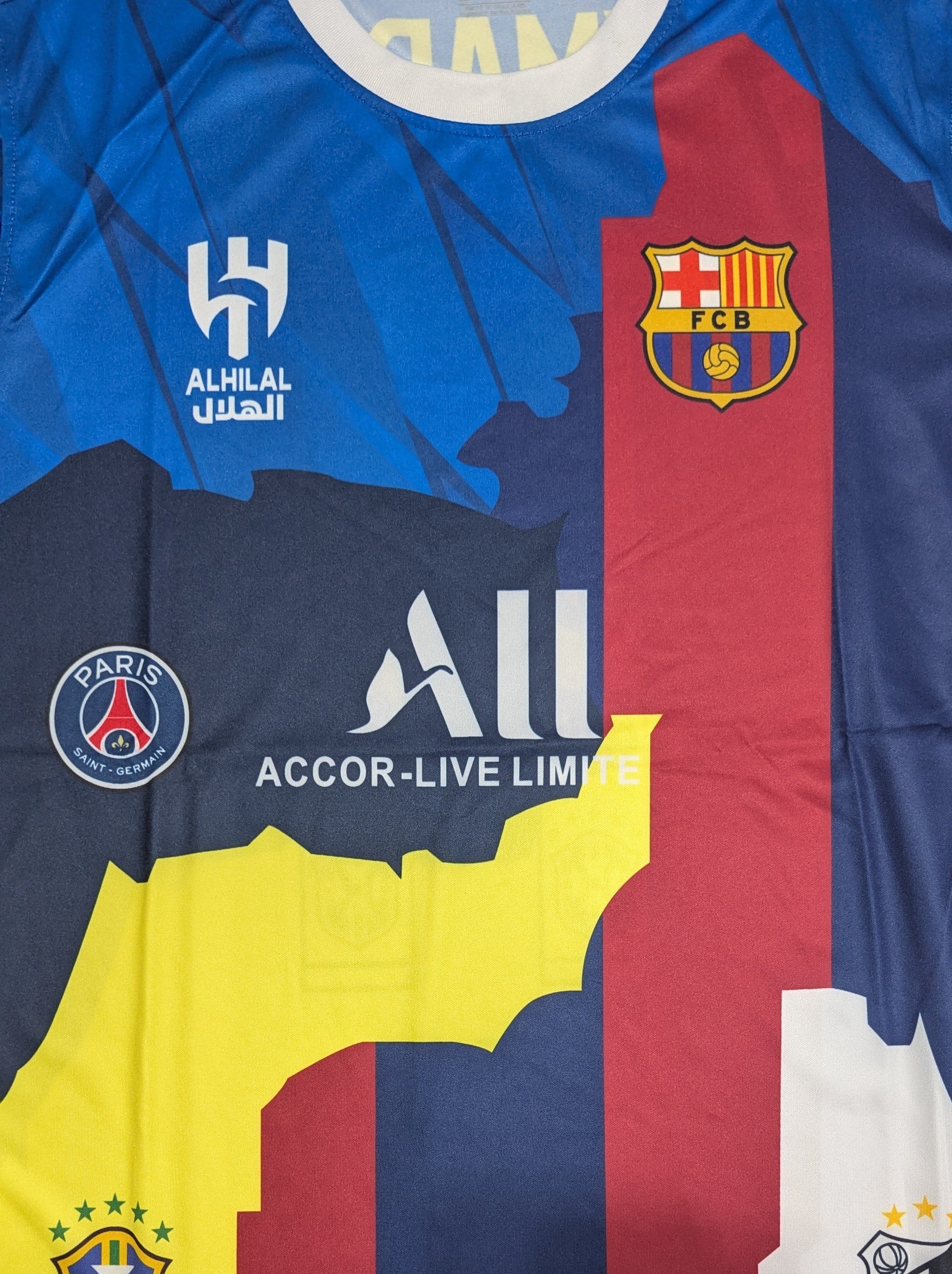 Neymar "All Clubs" Jersey