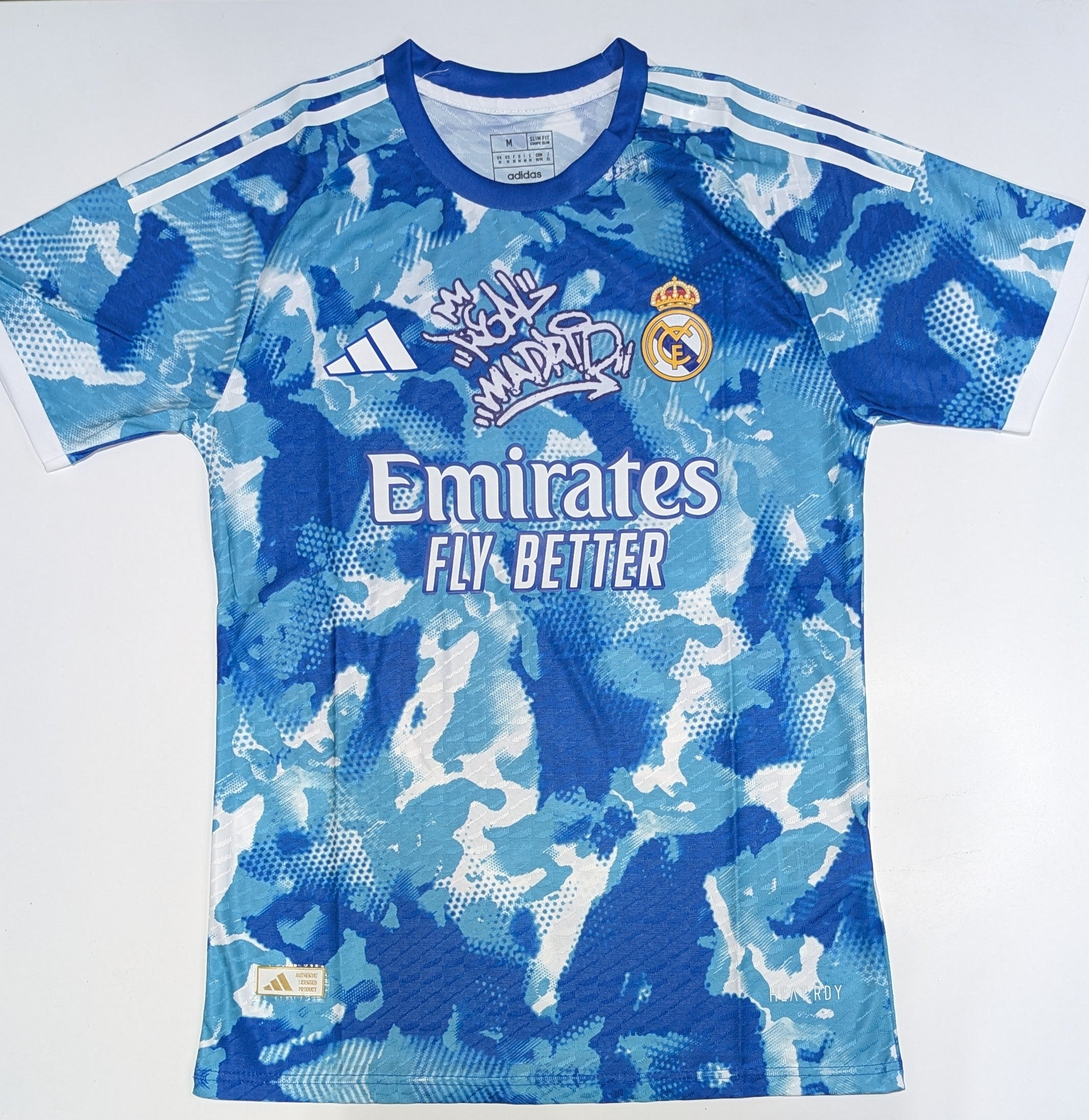 Real Madrid "Blue Camo" Jersey