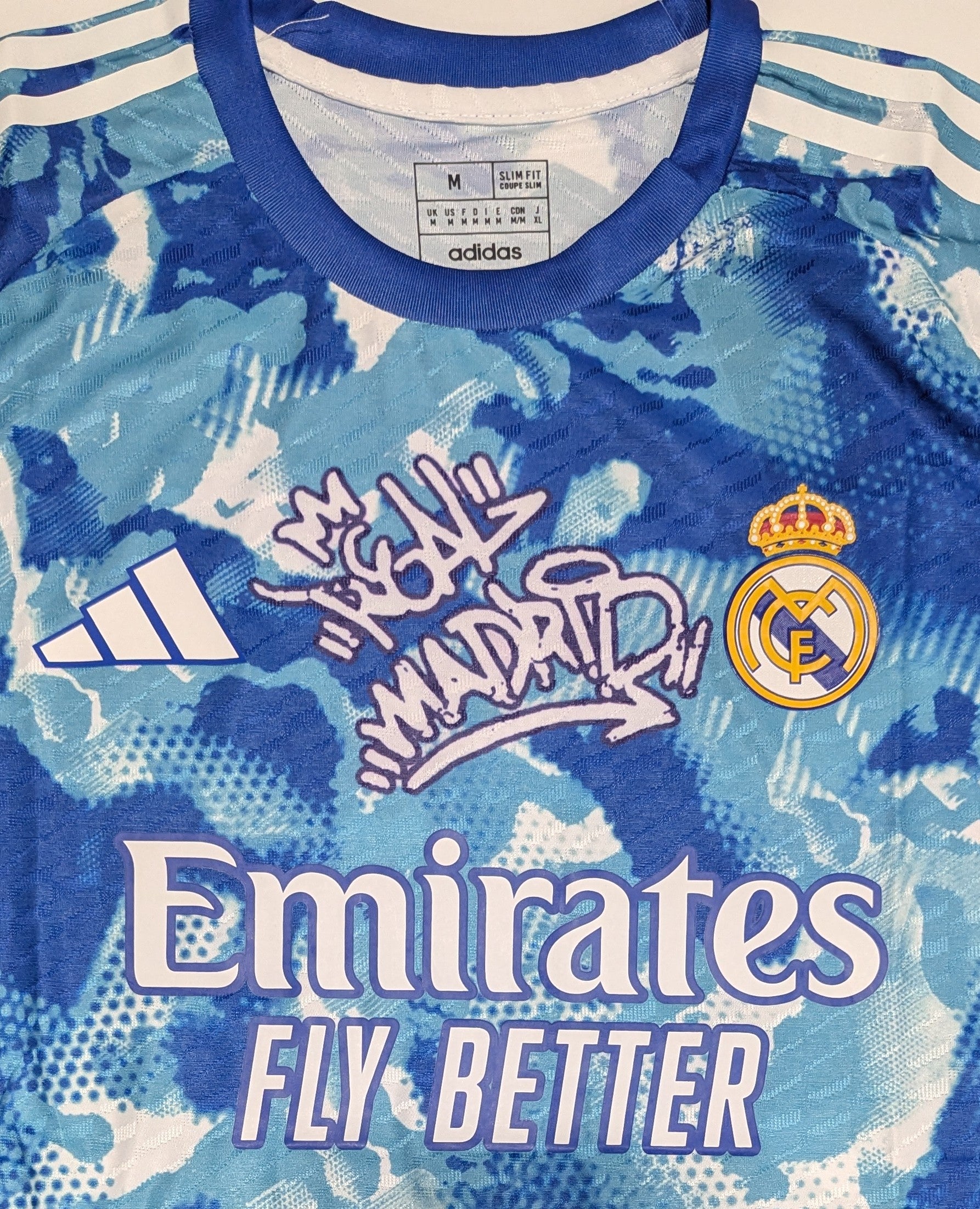 Real Madrid "Blue Camo" Jersey